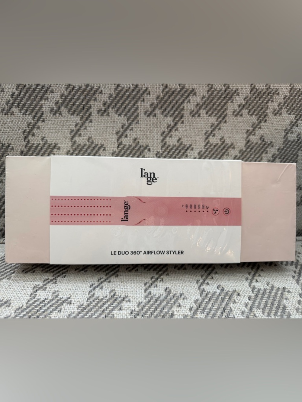 Lange Duo 360° Airflow Styler - Light Pink-SEALED, Never Opened!